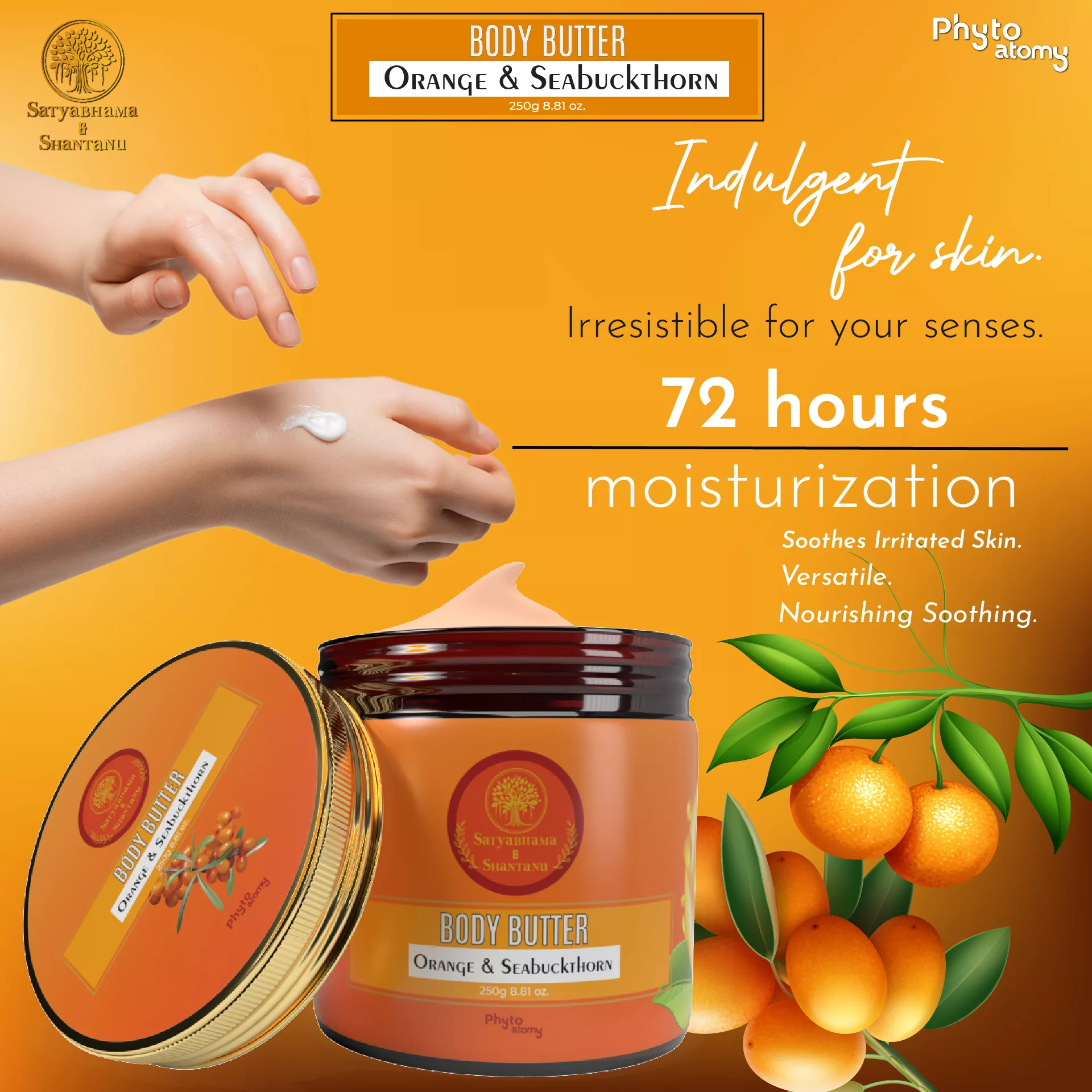 Orange & Seabuckthorn Body Butter  (250g)